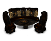 Dragonblood Round Couch