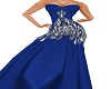 9m Blue Maternity Gown