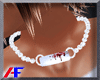 AF. Vamp Necklace White