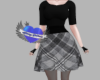 Plaid You're Mine wt/bk