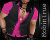 {r} Mens Hot Pink Top