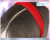 ♥. Headband Red
