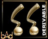 DRV Pearl Swirl Earring