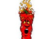 Flaming Hot Chili Pepper