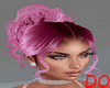 PINK WEDDING BUN