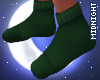 ☽M☾ Cozy Socks Green