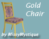 Myst Gold Dining Chair
