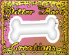 !i! Puppy Rug: White