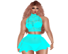 summer teal outfit rll