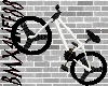 BMX White Bike