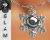 *G* Snowflake Necklace