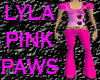 LYLA Pink Paws