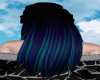 colored hair cap