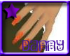 *LD* orange nails