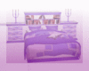 {G}Lux Purp/Wht Bed