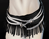 Silver Striped skirt