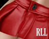 !! Leather Red Skirt RLL