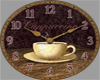 :) Cappuccino Clock