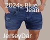 2024 Shorts Blue Jean