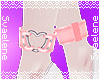 Loved ♥ Anklets Pink