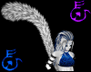 ~SK~ Silver Fluffy Tail