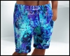 Tropical Teal Shorts