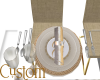 [B] Dinnerware Plates