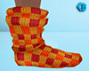 Red Gold Socks Slouch M