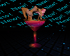 Malibu Pink Dance Glass