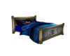 blue cuddle bed