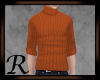 M Fall Orange Turtleneck