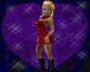 Red/Black Dress