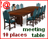 !@ Meeting table 10 pl