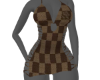 LV Checkered Dress