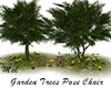Garden Trees Chairs