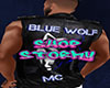 Blue Wolf MC Vest