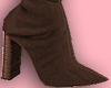 E* Brown Suede Boots