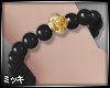 ! Black Beads Bracelet