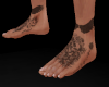 sexy skull tattoo feet