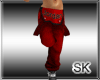 (SK)Red/BLK Jordan Jeans