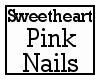 Sweetheart Pink Nails