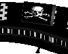 Black Skull Couch