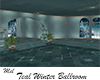Teal Winter Ballroom