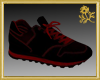 Black/Red Runners - F