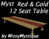 Myst Gold Banquet Table