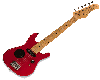 Red guitar