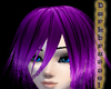Kawaii Purple Hair Short