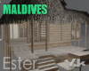 Maldives bungalow