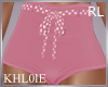 K retro pink shorts RL