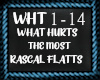 ~ WHT HURTS THE MOST ~